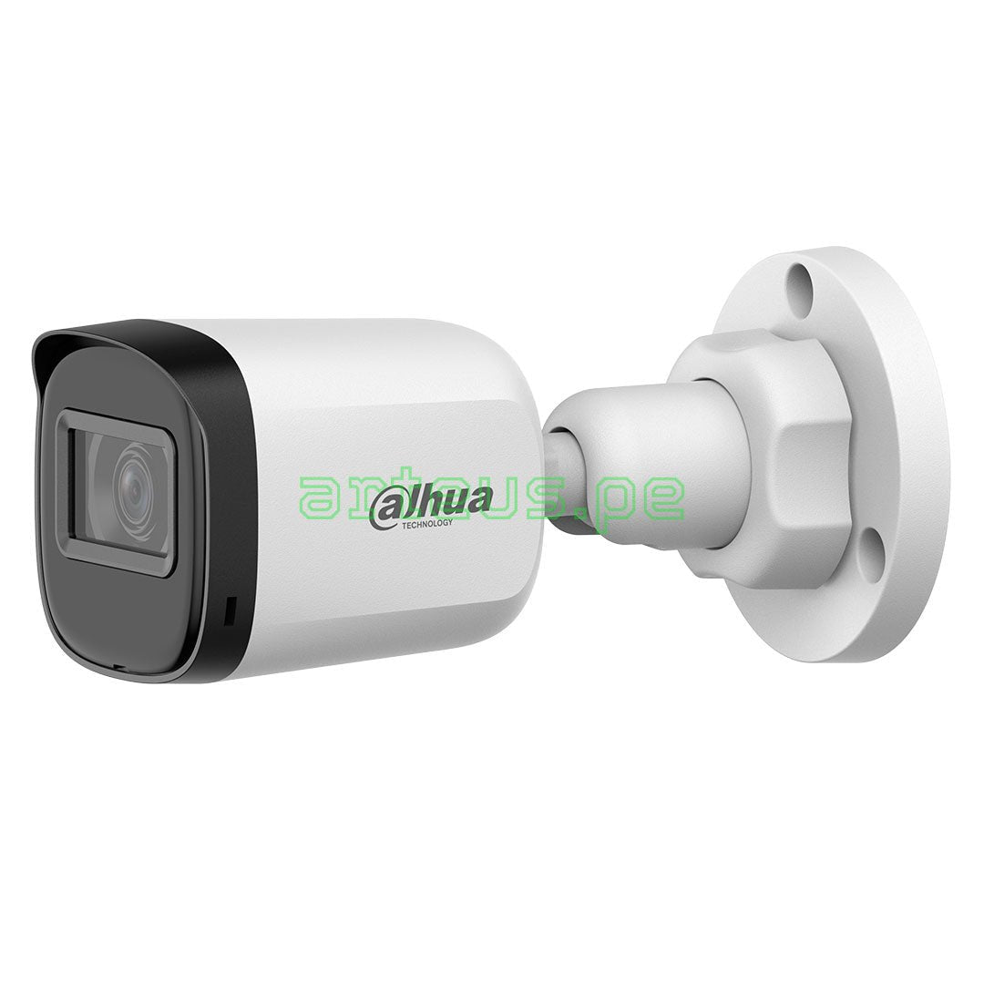 DAHUA HAC-B1A51N-U Cámara de seguridad analógica 5 MP bala, infrarrojos, foco fijo