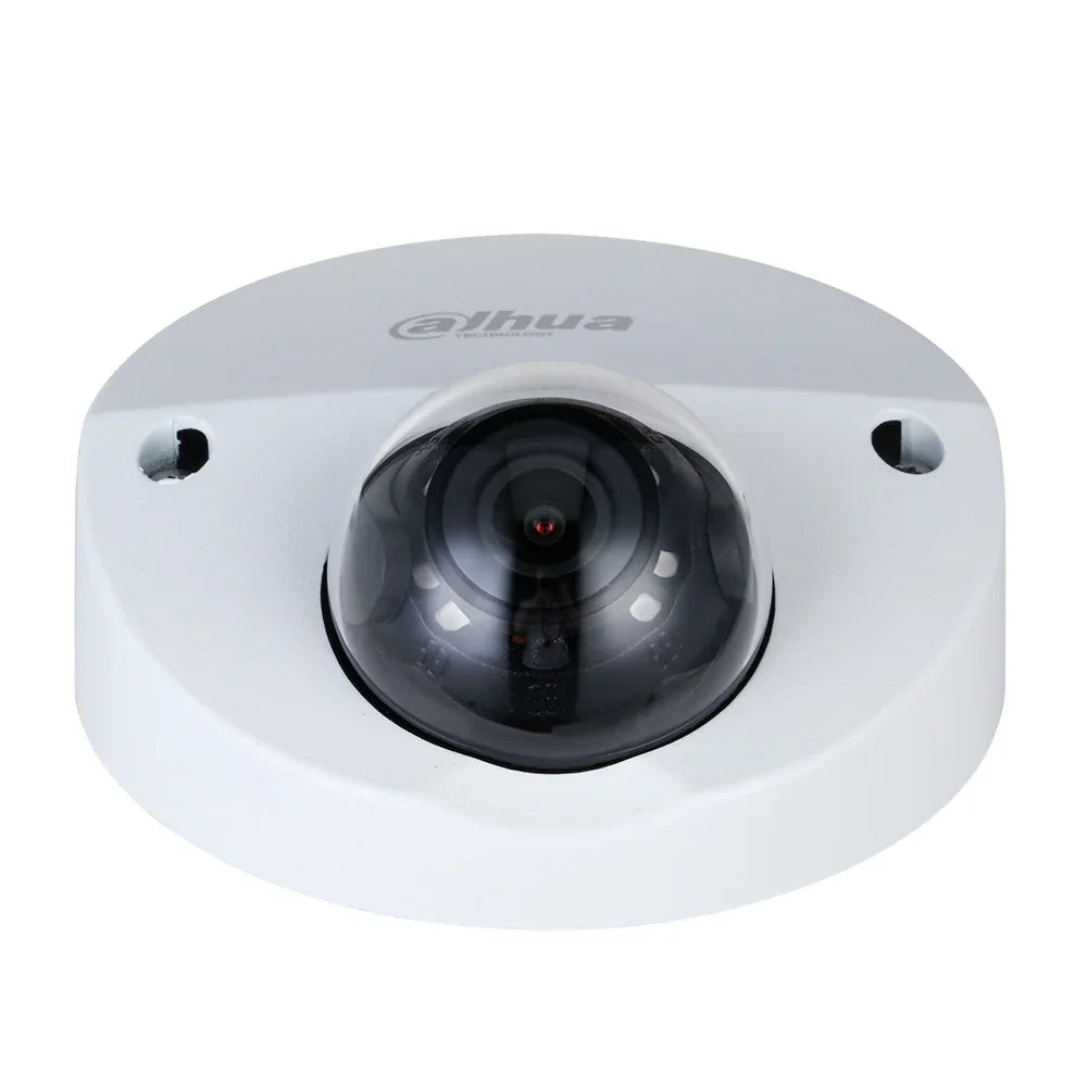 Cámara de videovigilancia domo blanca para seguridad electrónica y monitoreo