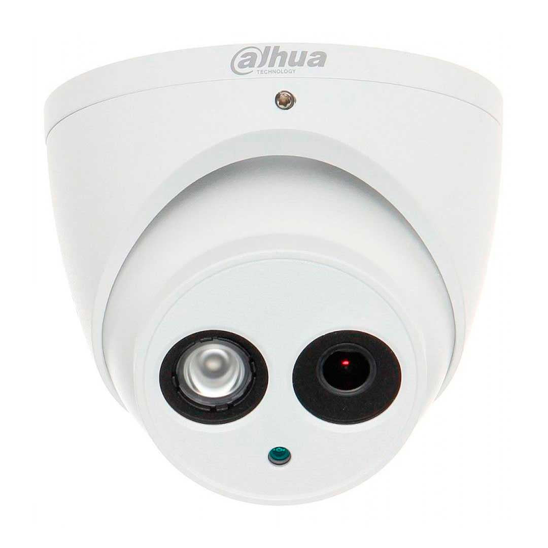 DAHUA HAC-HDW1100EM-A Cámara de seguridad analógica 1MP domo 3.6mm infrarrojo 50m