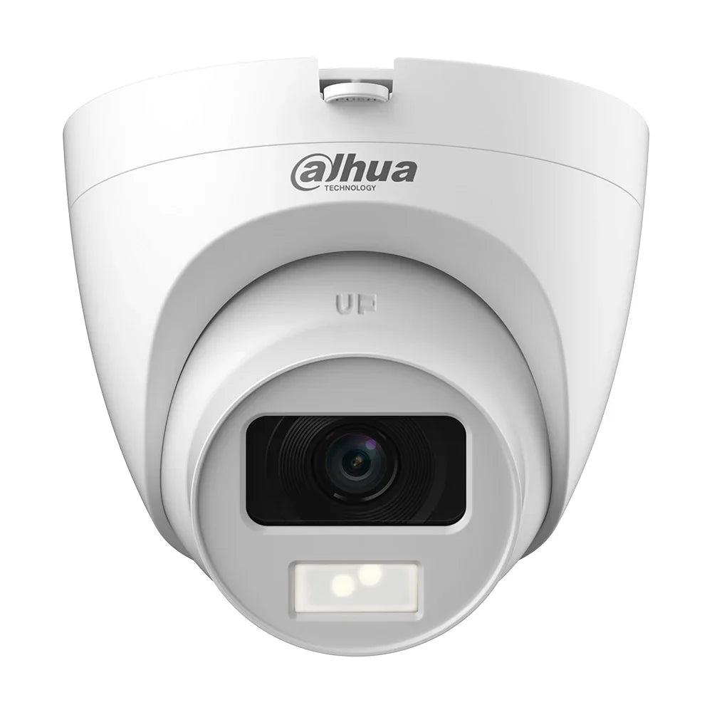 DAHUA DH-HAC-HDW1200CLQN-IL-A Cámara de seguridad analógica 2MP Full HD, 2.8mm IR/LED 20m, IP67, Micrófono, SUPER ADAPT