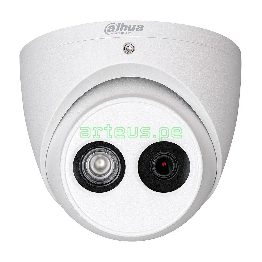 DAHUA DH-HAC-HDW1200EMN-A Cámara de Seguridad Analógica 2MP Full HD, 2.8mm IR 50m, IP67, Micrófono