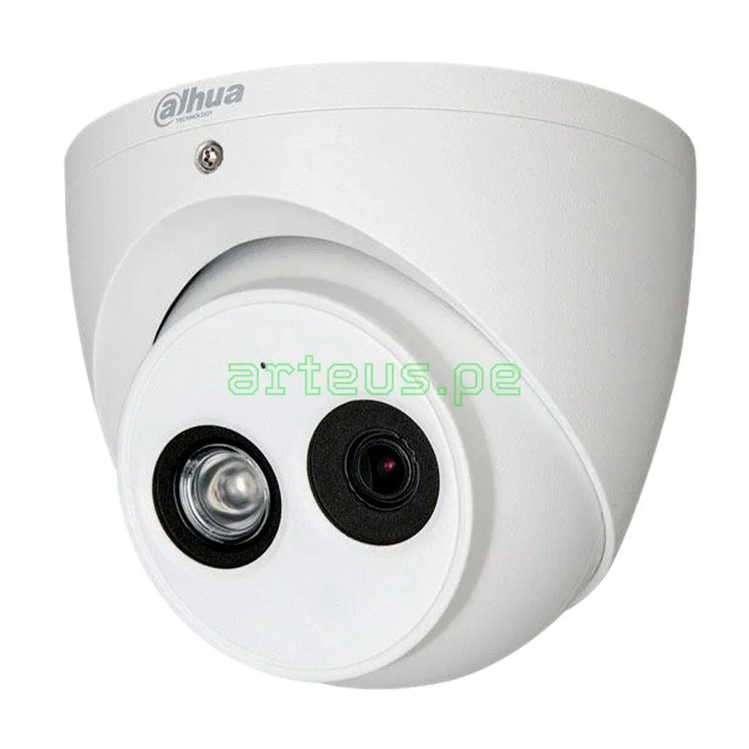 DAHUA DH-HAC-HDW1200EMN-A Cámara de Seguridad Analógica 2MP Full HD, 2.8mm IR 50m, IP67, Micrófono