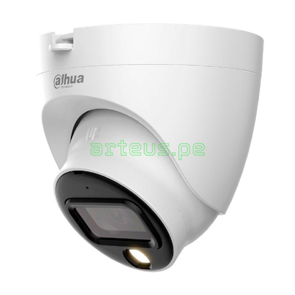 DAHUA HAC-HDW1209TLQ-LED Cámara de Seguridad HDCVI 2MP. Full Color