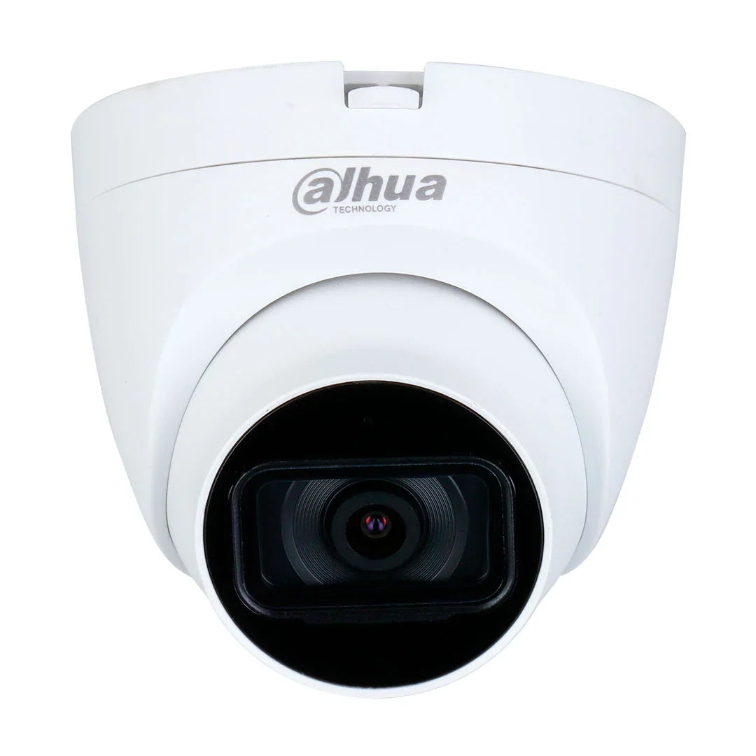 Cámara de seguridad tipo domo blanca para videovigilancia y sistemas de protección