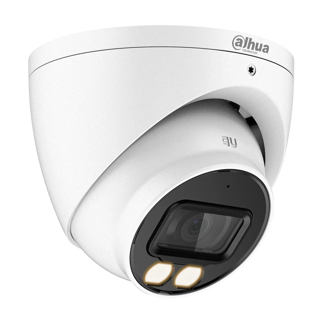 DAHUA DH-HAC-HDW1801TN-IL-A Cámara de Globo Ocular Foco Fijo HDCVI con Iluminadores Duales Inteligentes 4K
