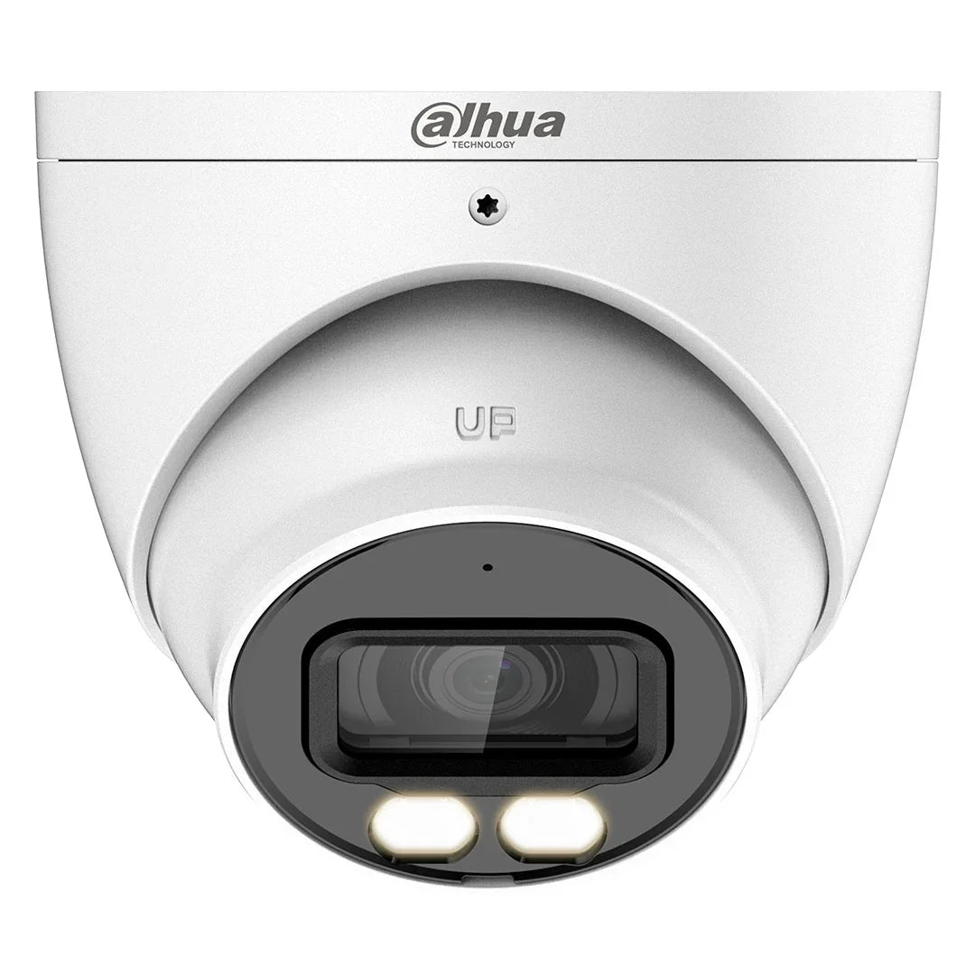DAHUA DH-HAC-HDW1801TN-IL-A Cámara de Globo Ocular Foco Fijo HDCVI con Iluminadores Duales Inteligentes 4K