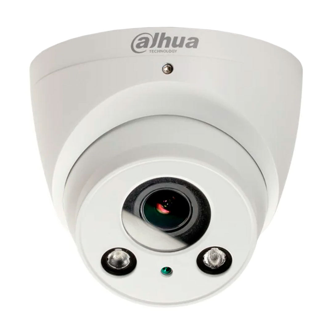 DAHUA HAC-HDW2401R-Z-DP Cámara de Seguridad Analógica 4MP Domo, Infrarrojo 60m