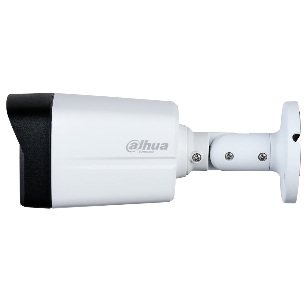 Cámara de seguridad tipo bala color blanco para videovigilancia en exteriores