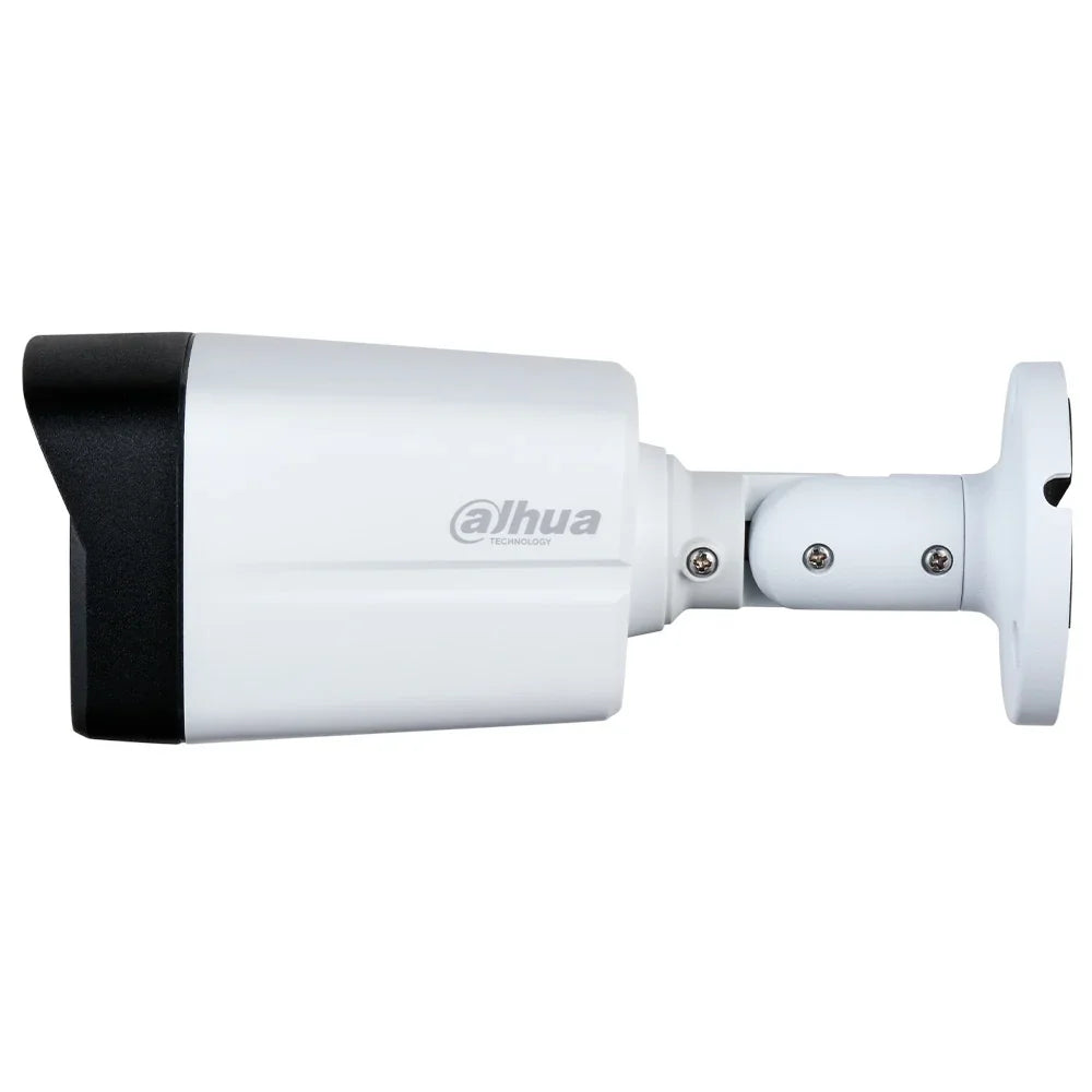 Cámara de seguridad tipo bala color blanco para videovigilancia en exteriores