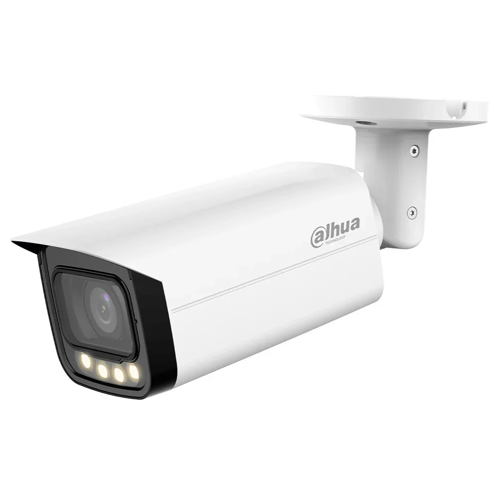 Cámara de videovigilancia tipo bala blanca con LED para seguridad electrónica