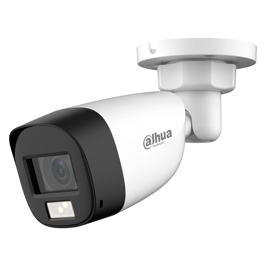 DAHUA HAC-HFW1500CLN-IL-A Cámara Bullet Inteligente de 5 MP con Doble Luz HDCVI y Foco Fijo