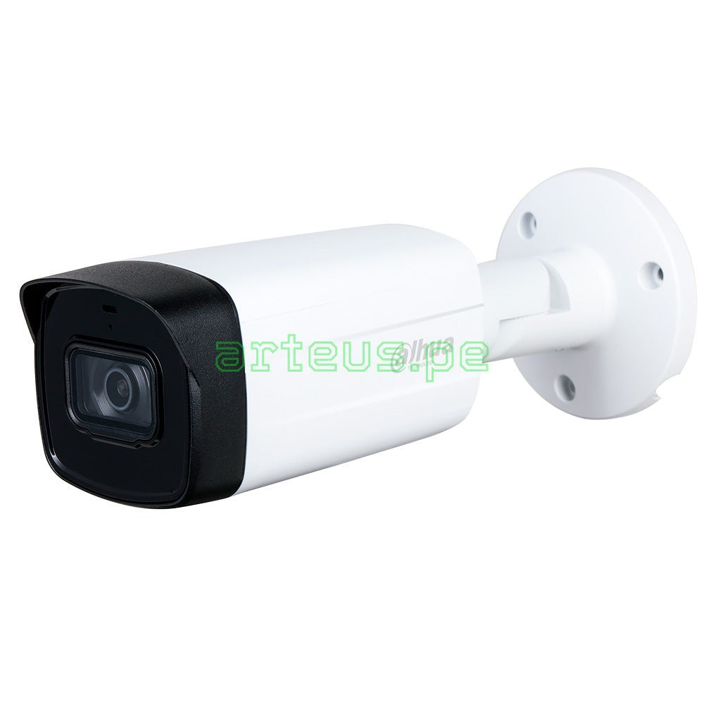 Cámara de videovigilancia tipo bala blanca para seguridad electrónica y monitoreo