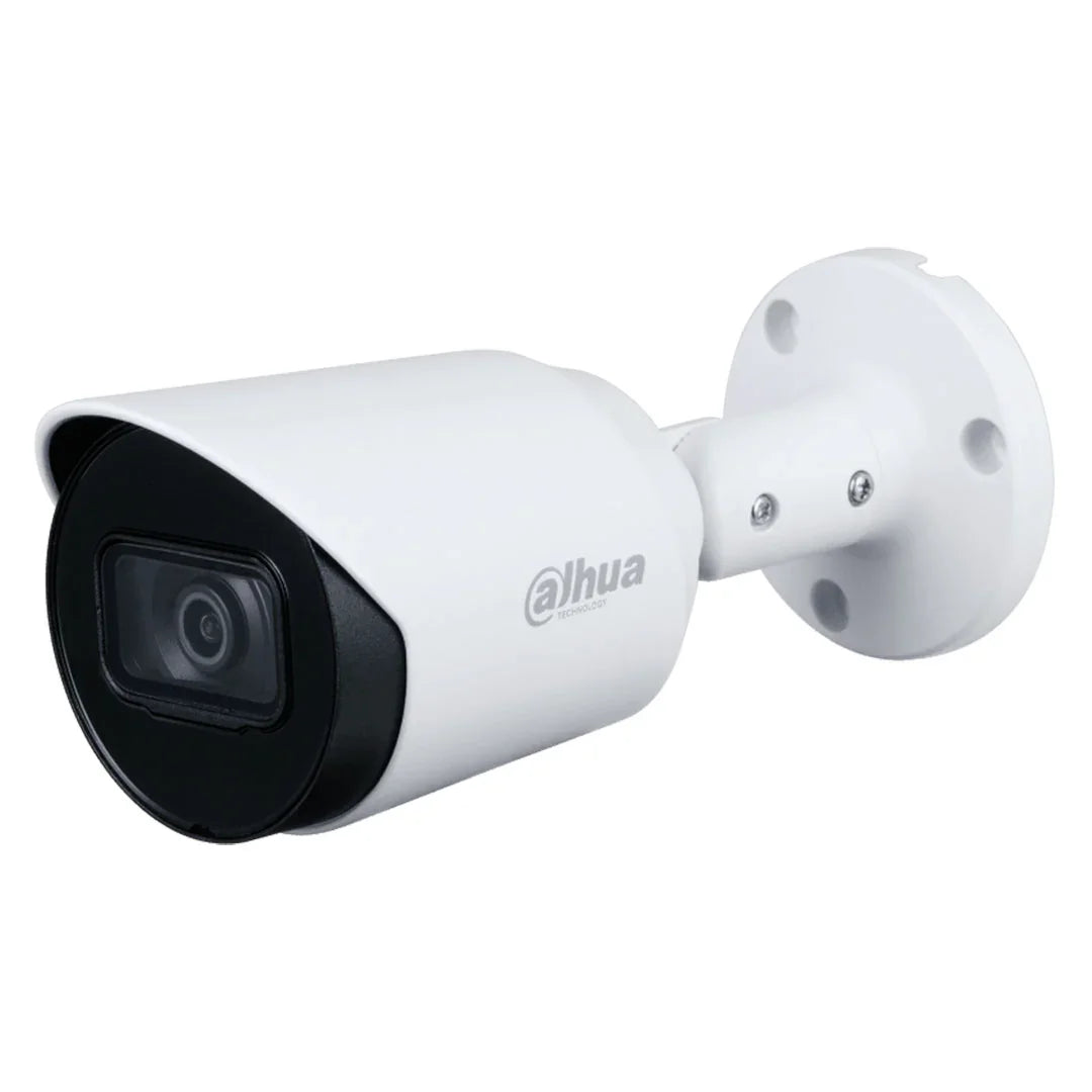 Cámara de videovigilancia tipo bala Dahua color blanco para seguridad electrónica