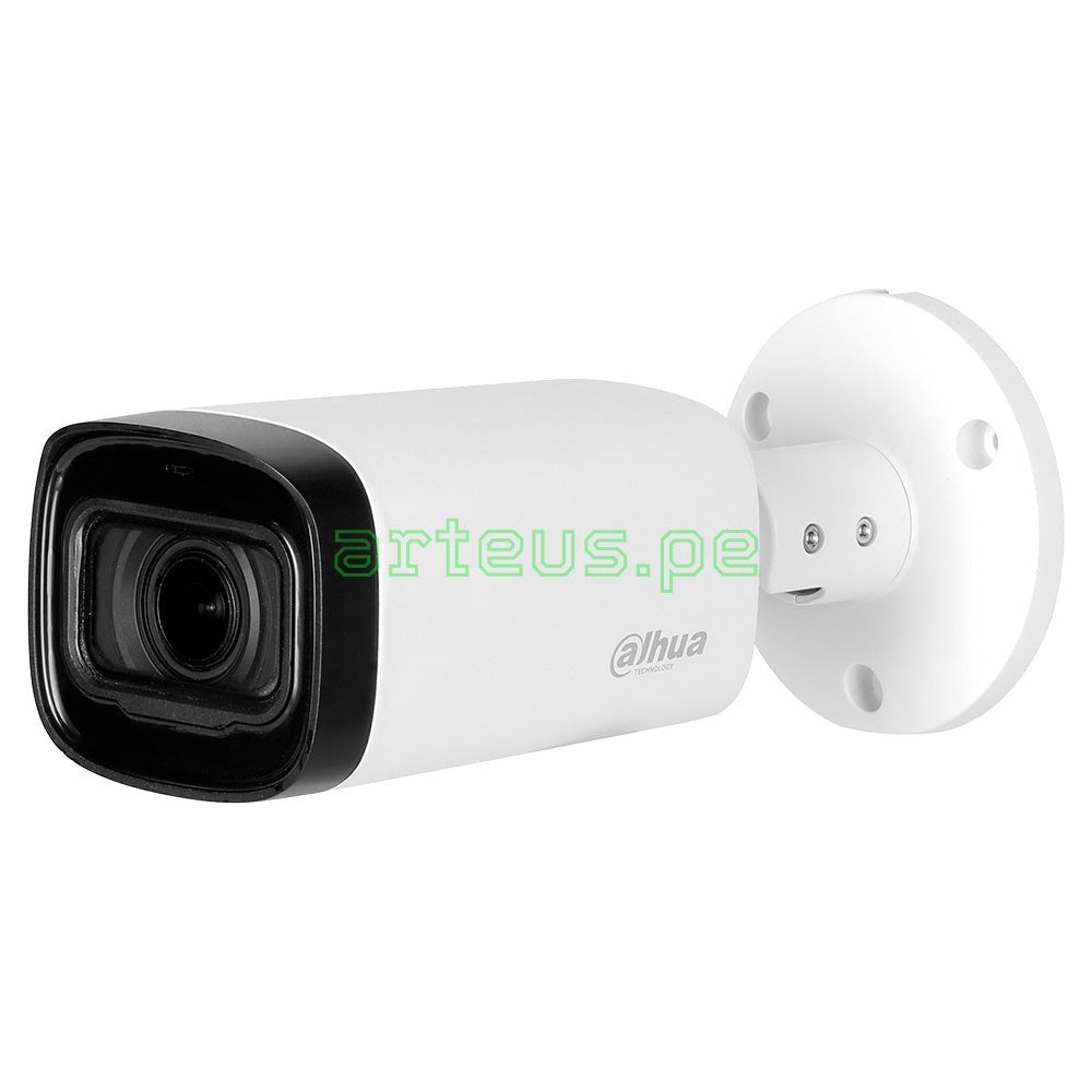 Cámara de seguridad tipo bala Dahua HFW1801R-Z para videovigilancia, color blanco.