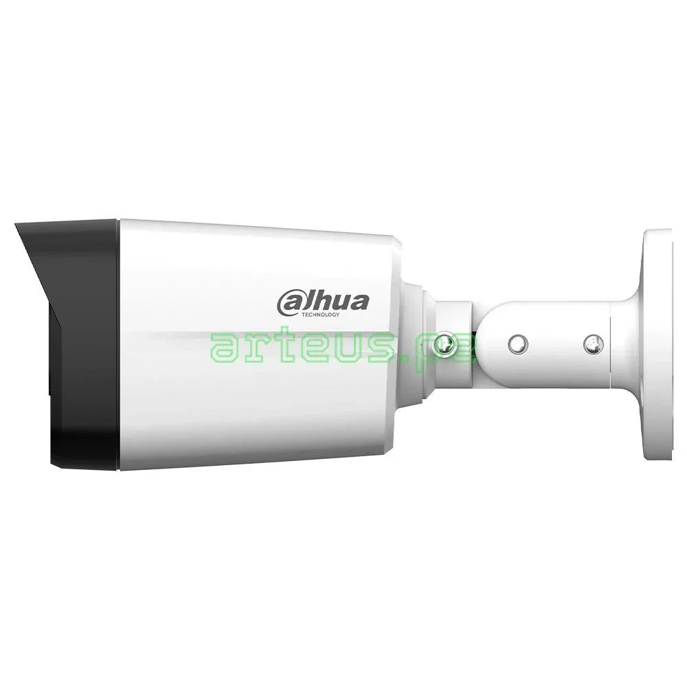 DAHUA HAC-HFW1809TLMN-A-LED Cámara de seguridad analógica 4K 8MP, 2.8mm LED 40m, IP67 WDR, micrófono, SUPER ADAPT