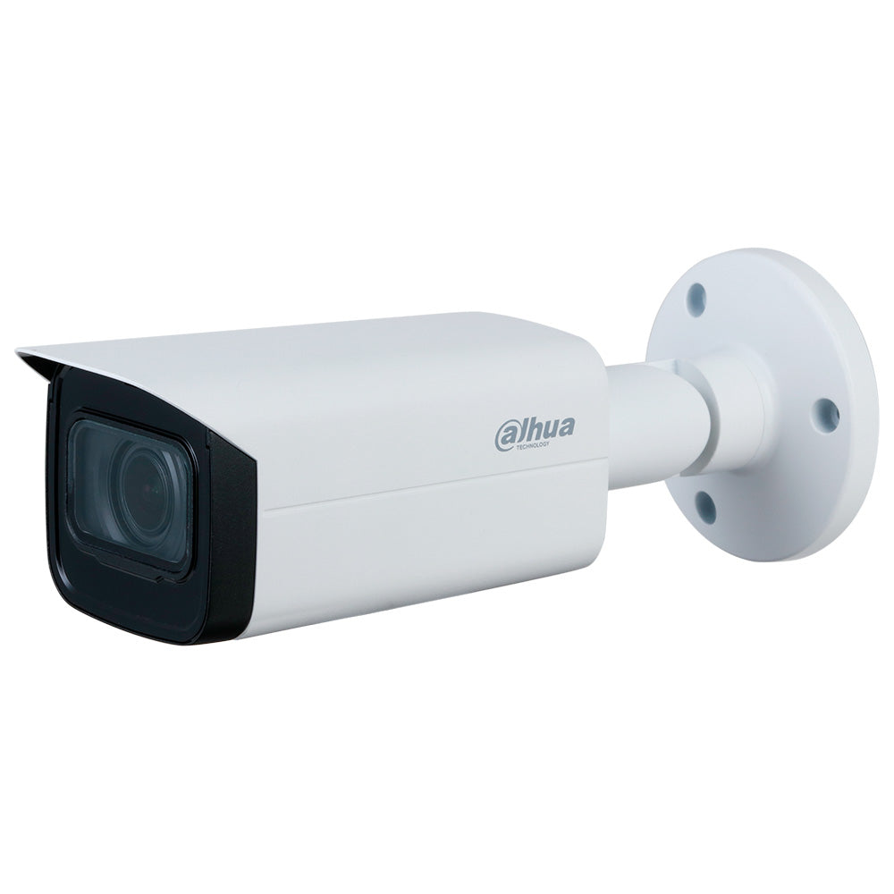 Cámara de vigilancia tipo bala blanca para seguridad electrónica, montaje en pared