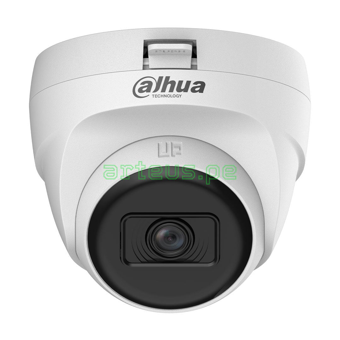 DAHUA HAC-T1A21N-U Cámara de seguridad analógica 2MP 1080p domo, foco fijo, infrarrojo