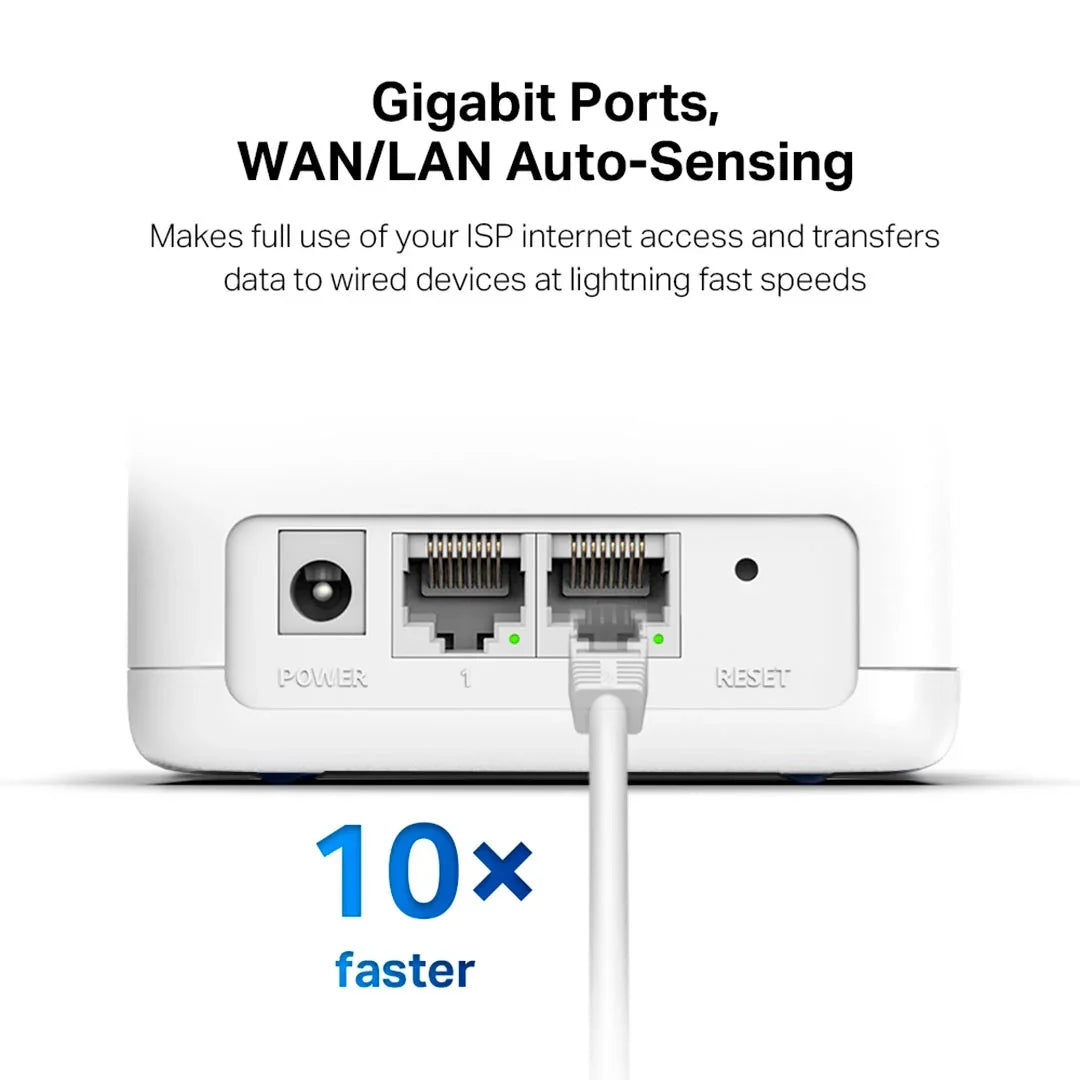 MERCUSYS HALO H30G 2-Pack Sistema WiFi 5 Doble Banda AX1300