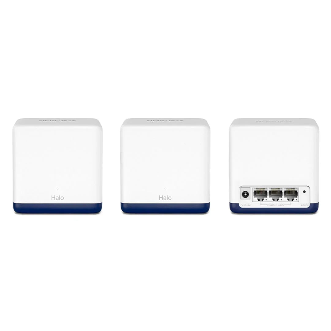 MERCUSYS HALO H50G 3-Pack Router Mesh WiFi5 AC1900 Doble Banda