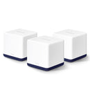 MERCUSYS HALO H50G (pacote com 3) Pacote x3 Sistema Wi-Fi Mesh para toda a casa AC1900
