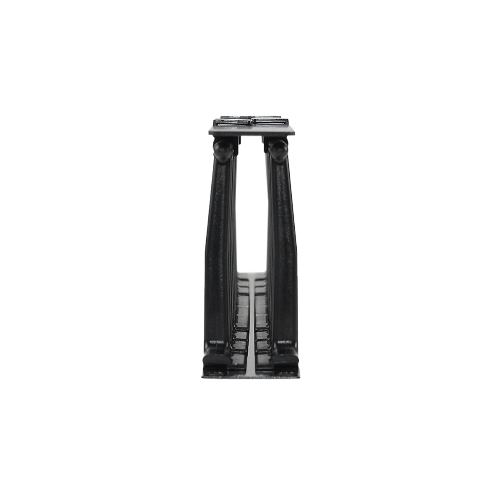 SIEMON HCM-4-1U Ordenador de Cables, Horizontal Frontal 1 RU, 101mm de fondo.
