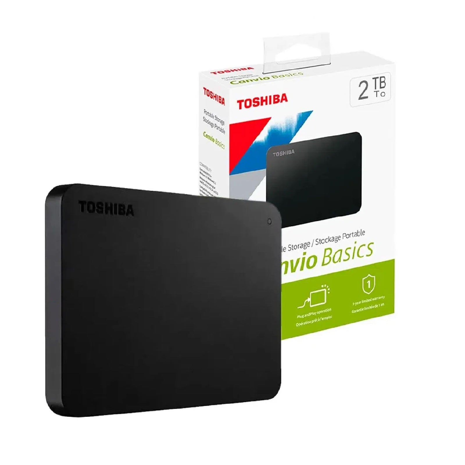 TOSHIBA HDTP310XK3AA SSD Disco Sólido Externo 1TB SATA 2.5"