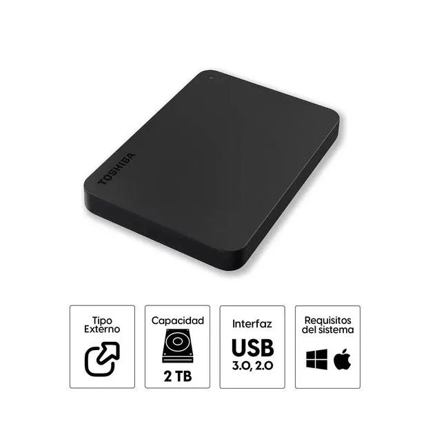 TOSHIBA Canvio Ready Disco Duro 1TB Externo Portátil USB HDTP310XK3AA