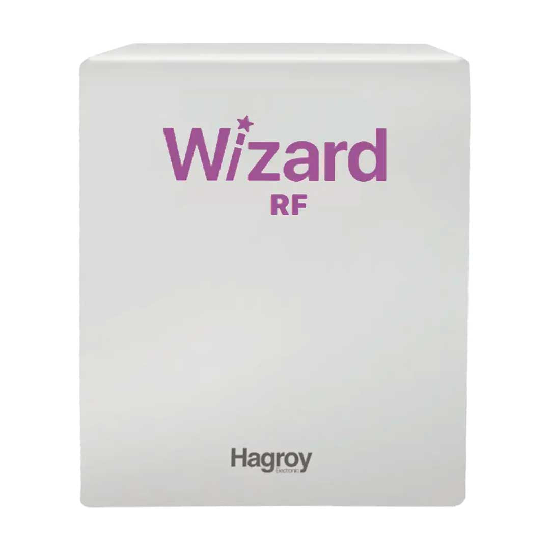 HAGROY HG-WIZARD-RF Módulo WiFi Monitoreo Remoto: Cerco Eléctrico, Alarma e Incendio por APP iHagroy y Control Remoto