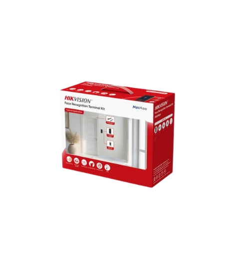HIKVISION DS-KAS342 Kit de Acceso WiFi PoE: DS-K1T342MFWX-E1+Cerradura+Soporte LZ+Pulsador
