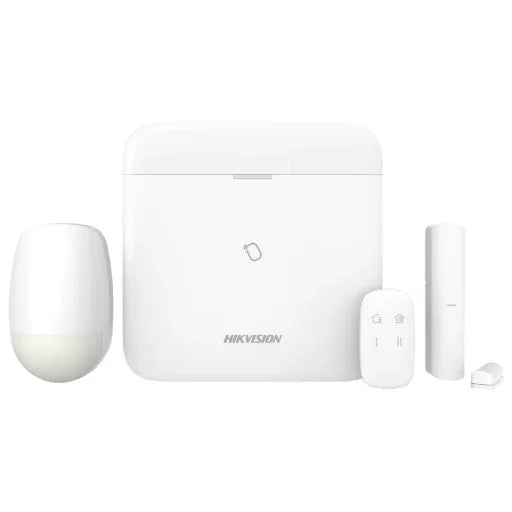 HIKVISION DS-PA201P-KIT-16WB Kit de Alarma Inalámbrico 16 Zonas: Pir Contacto Magnético Pulsador