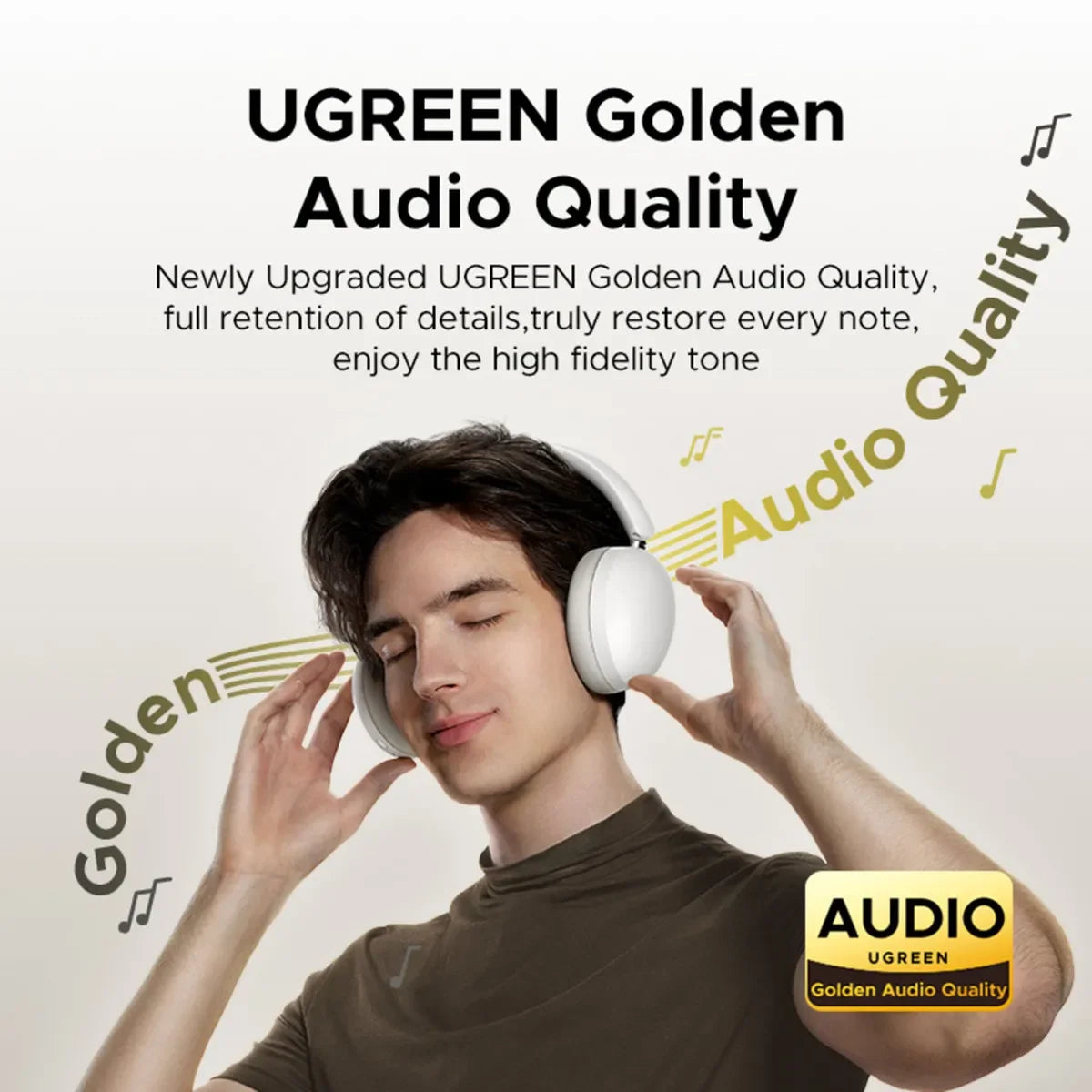 UGREEN HP205 45017 Audífonos Inalámbricos Studio Max5 Gris