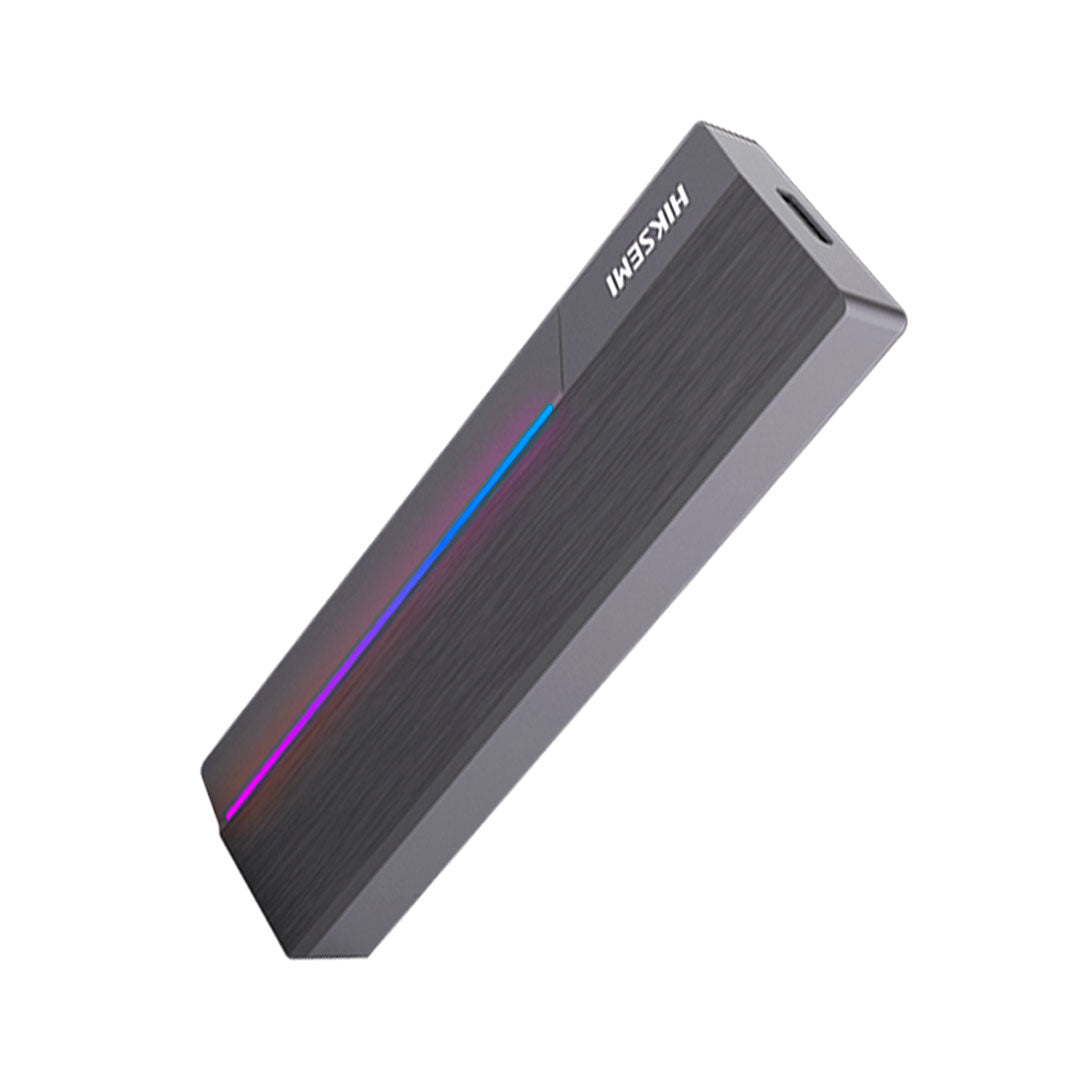 HIKSEMI HS-HUB-MDR1 AURA RGB Case para SSD M.2 NVME y SATA