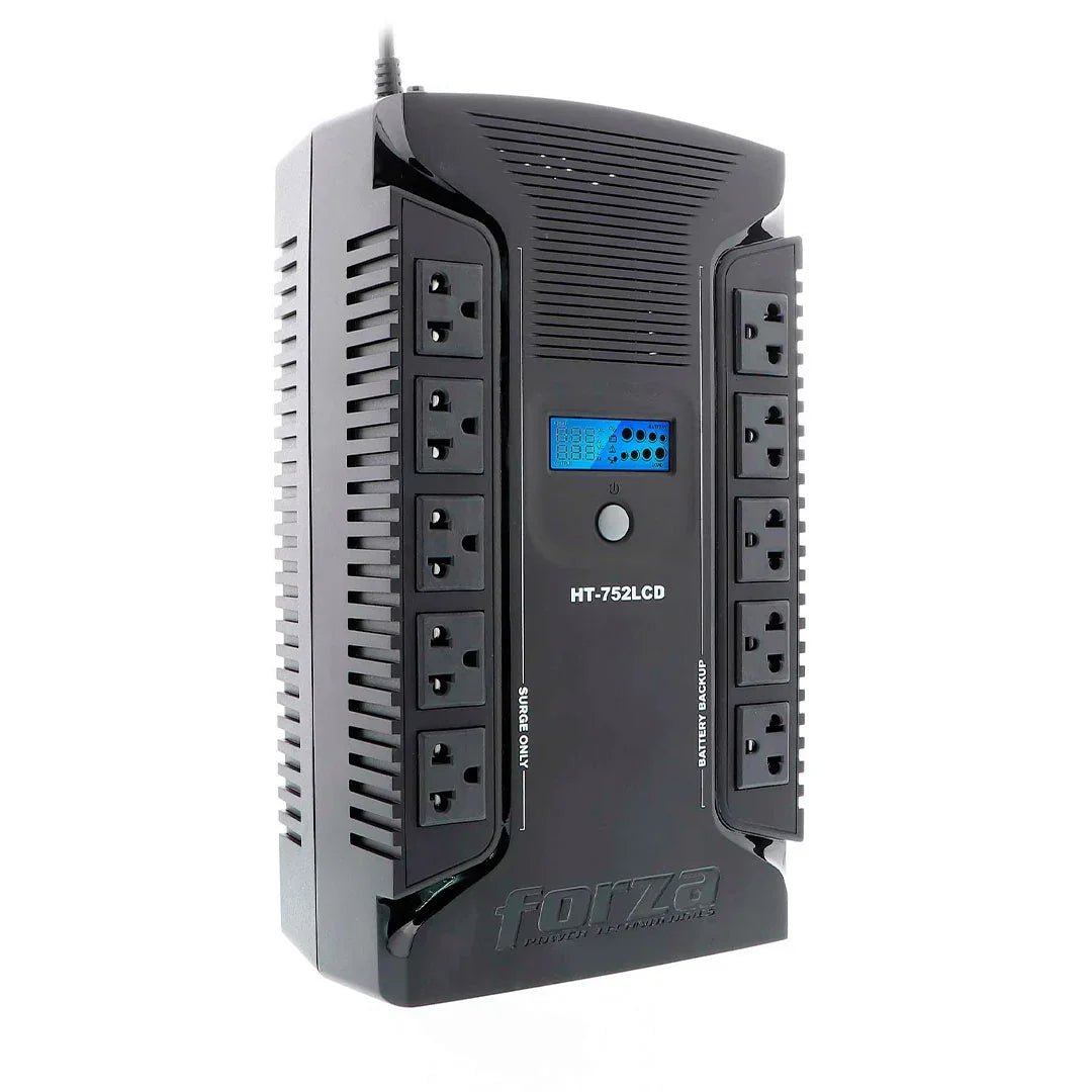 FORZA HT-752LCD UPS 750VA 450W Interactivo 220V 10 tomas