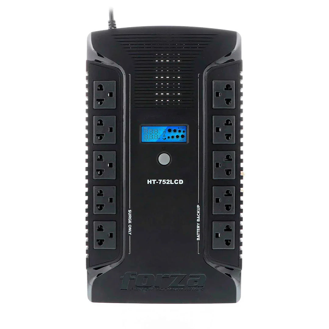 FORZA HT-752LCD UPS 750VA 450W Interactivo 220V 10 tomas