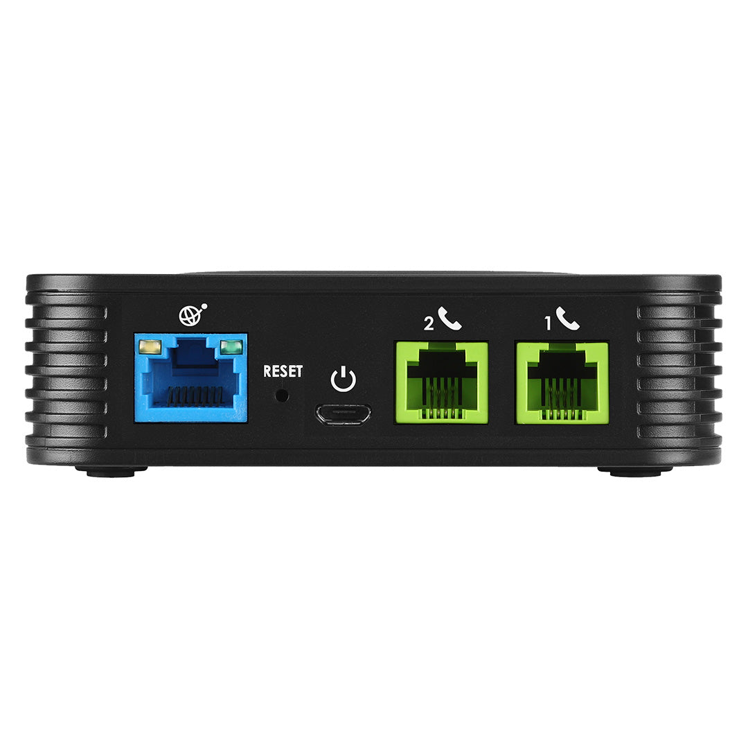 GRANDSTREAM HT802 Adaptador ATA VoiP 2 FXS 10/100Mbps