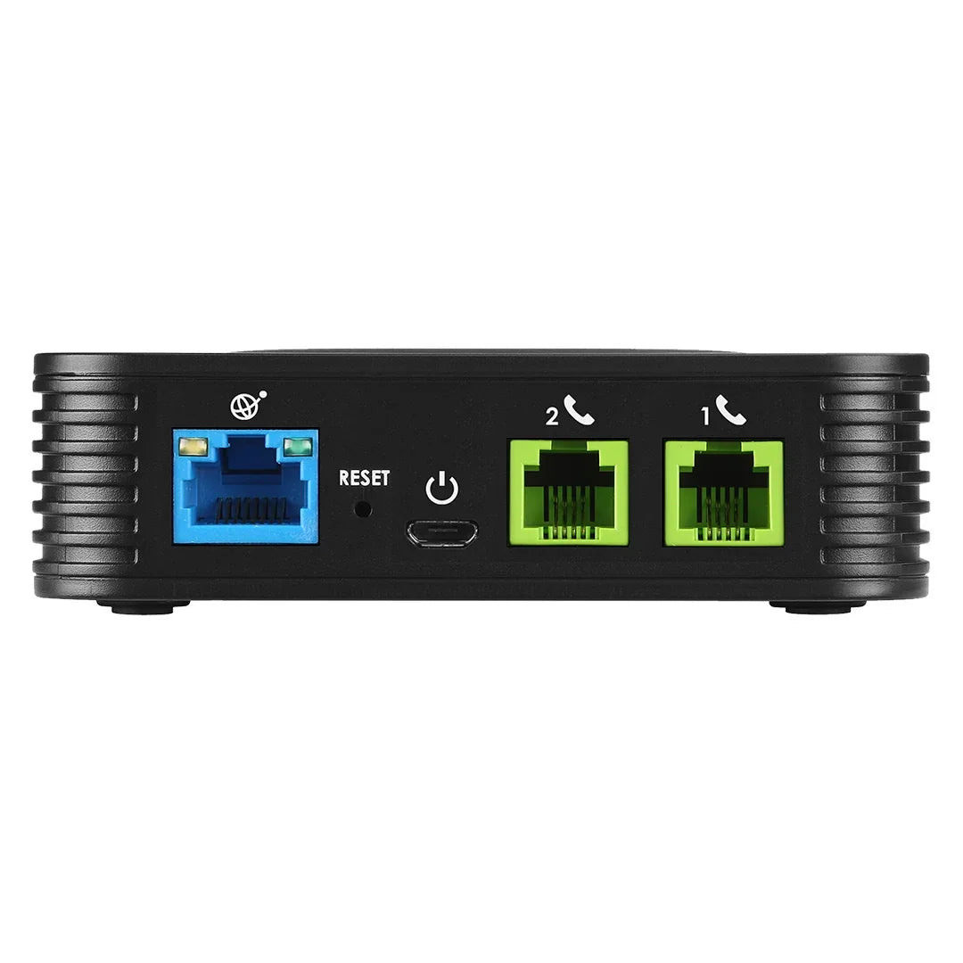 GRANDSTREAM HT802 Adaptador ATA VoiP 2 FXS 10/100Mbps