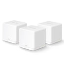 MERCUSYS HALO H30G (pacote com 3) Pacote com 3 unidades de sistema Wi-Fi Mesh 5 de banda dupla AC1300 para toda a casa. Até 1900MBPS 02X10/100/1000