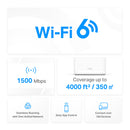 MERCUSYS HALO H60X-2Pack Sistema WiFi 6 Mesh DualBand AX1500