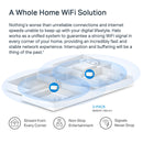 MERCUSYS HALO H70X (2-PACK) Pacote x2 Sistema WiFi 6 MESH para toda a casa AX1800