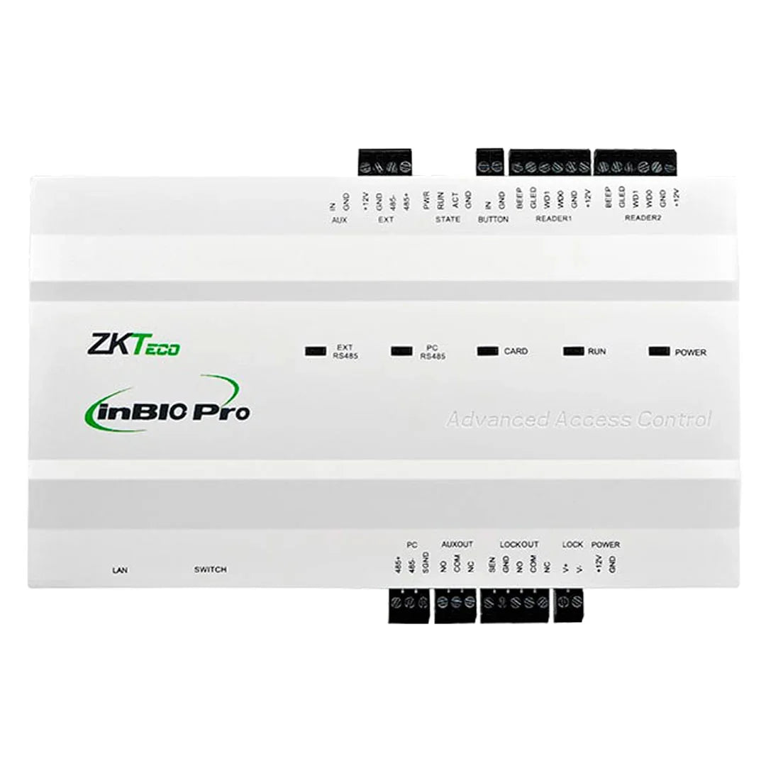 ZKTECO INBIO160 PRO Tarjeta de Control de Acceso para 1 Puerta