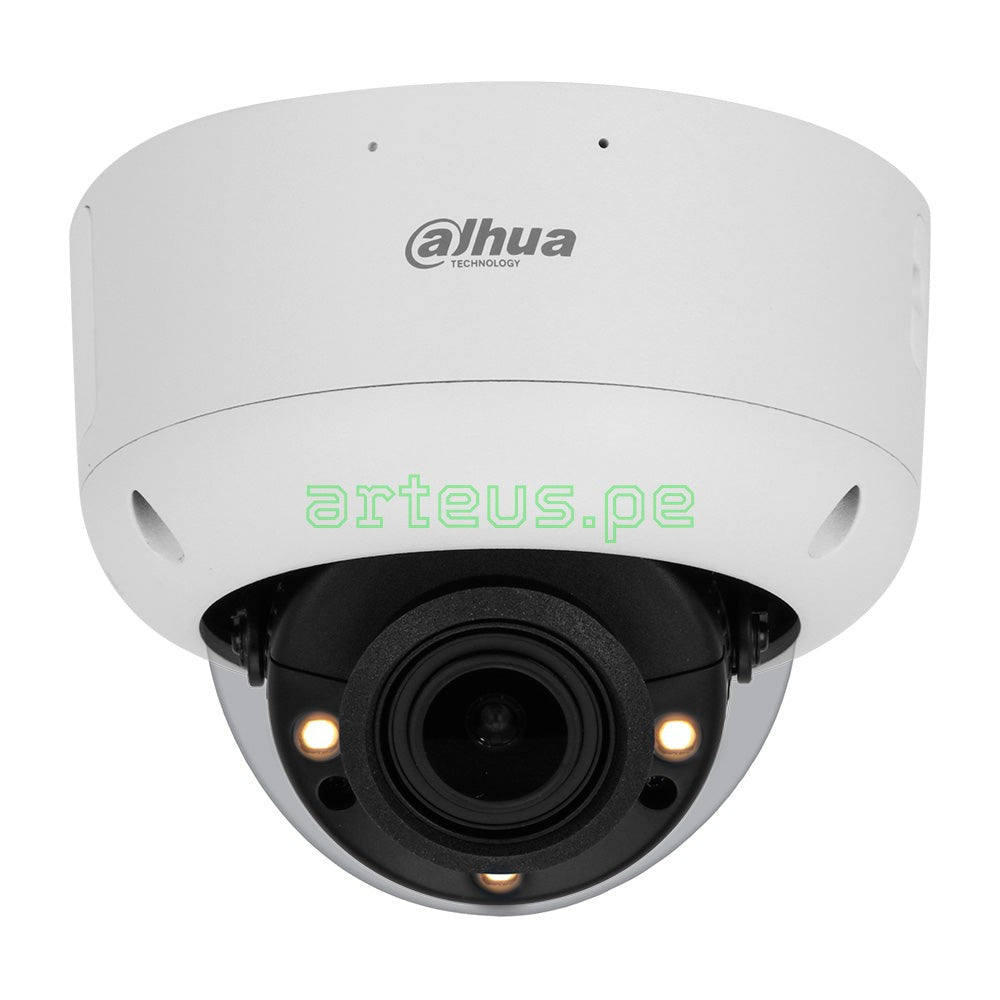 DAHUA DH-IPC-HDBW5449R1-ZE-LE ePOE+ Cámara de Seguridad IP, 2K, 4MP, 2.7-12mm, WDR, IP67. LED 40m. WIZMIND FULLCOLOR. Conteo de personas