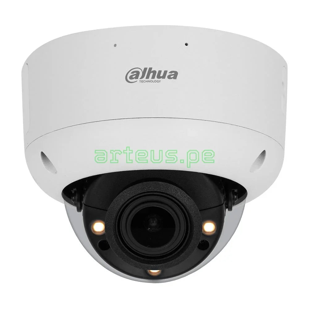 DAHUA DH-IPC-HDBW5449R1-ZE-LE ePOE+ Cámara de Seguridad IP, 2K, 4MP, 2.7-12mm, WDR, IP67. LED 40m. WIZMIND FULLCOLOR. Conteo de personas