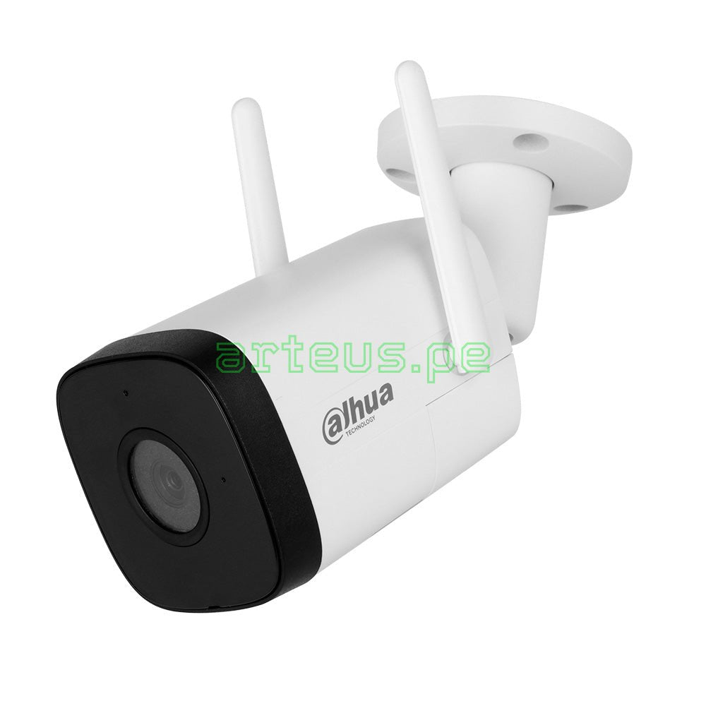 DAHUA IPC-HFW1230DT-STW Cámara de Seguridad IP WIFI Full HD 2MP, IP67. Micrófono y Parlante. Visión nocturna IR 30m