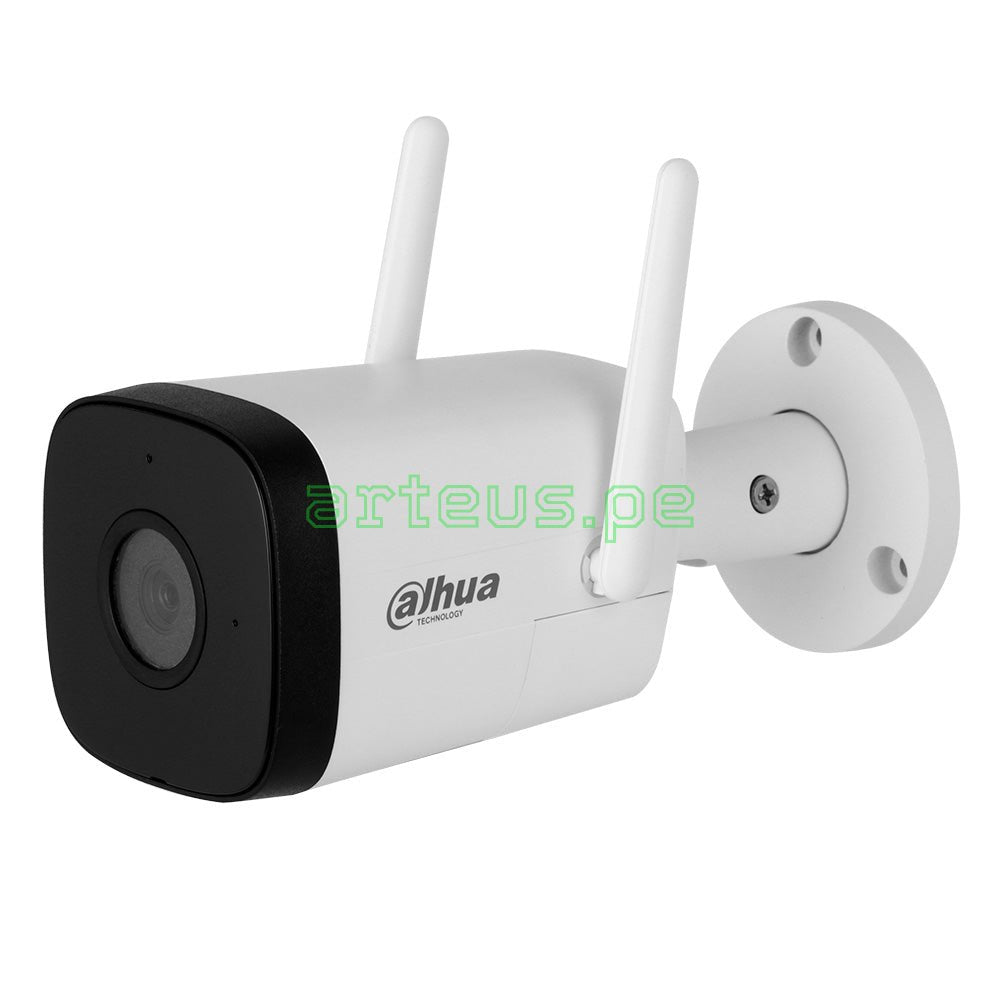DAHUA IPC-HFW1230DT-STW Cámara de Seguridad IP WIFI Full HD 2MP, IP67. Micrófono y Parlante. Visión nocturna IR 30m
