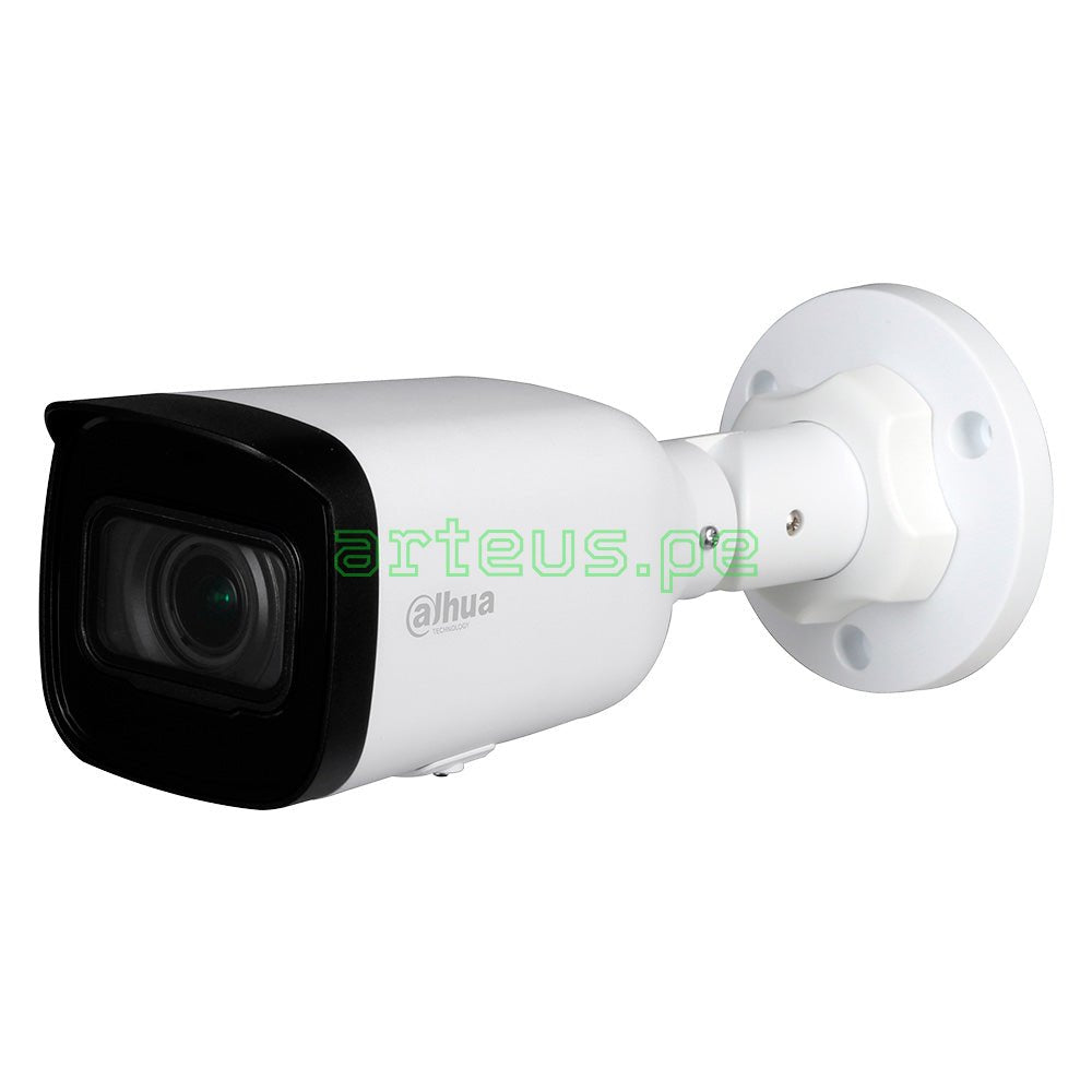 Cámara de seguridad tipo bala Dahua, vigilancia CCTV, carcasa blanca, visión nítida