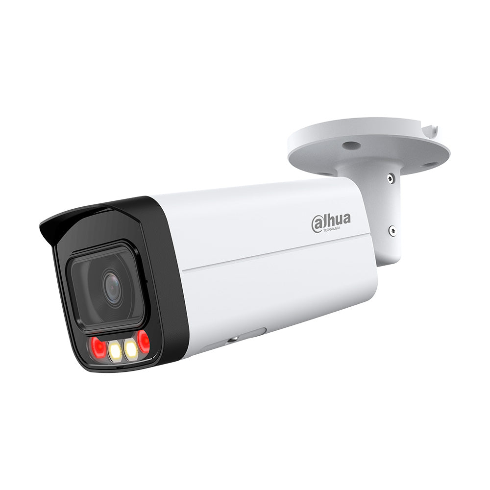 DAHUA IPC-HFW2849T-AS-IL Cámara de Seguridad IP POE 4K 8MP 3.6mm IP67 WDR LED 50m/IR 60m Micrófono WIZSENSE