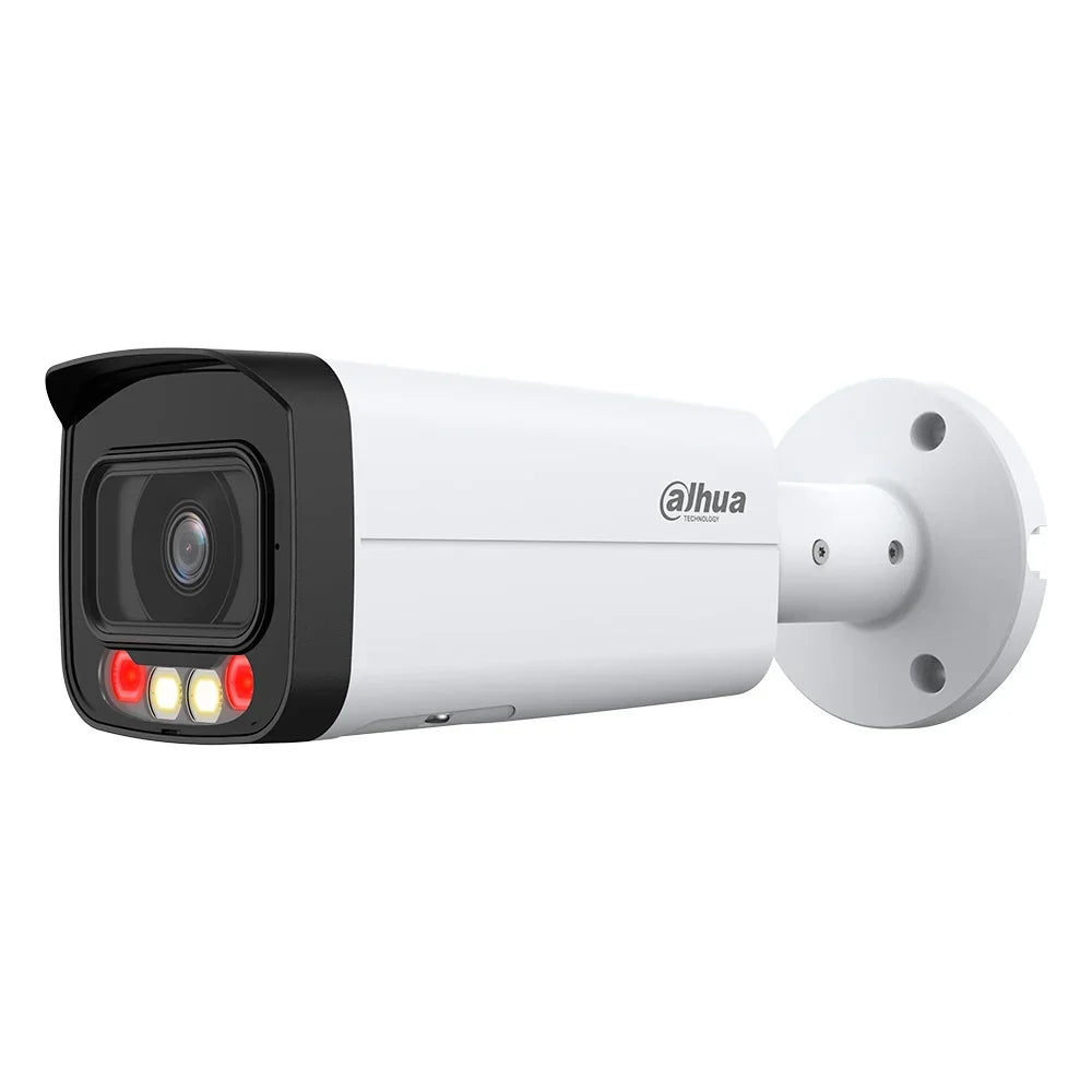 DAHUA DH-IPC-HFW2849T-AS-IL Cámara de Seguridad IP POE 4K 8MP 3.6mm IP67 WDR LED 50m/IR 60m Micrófono WIZSENSE
