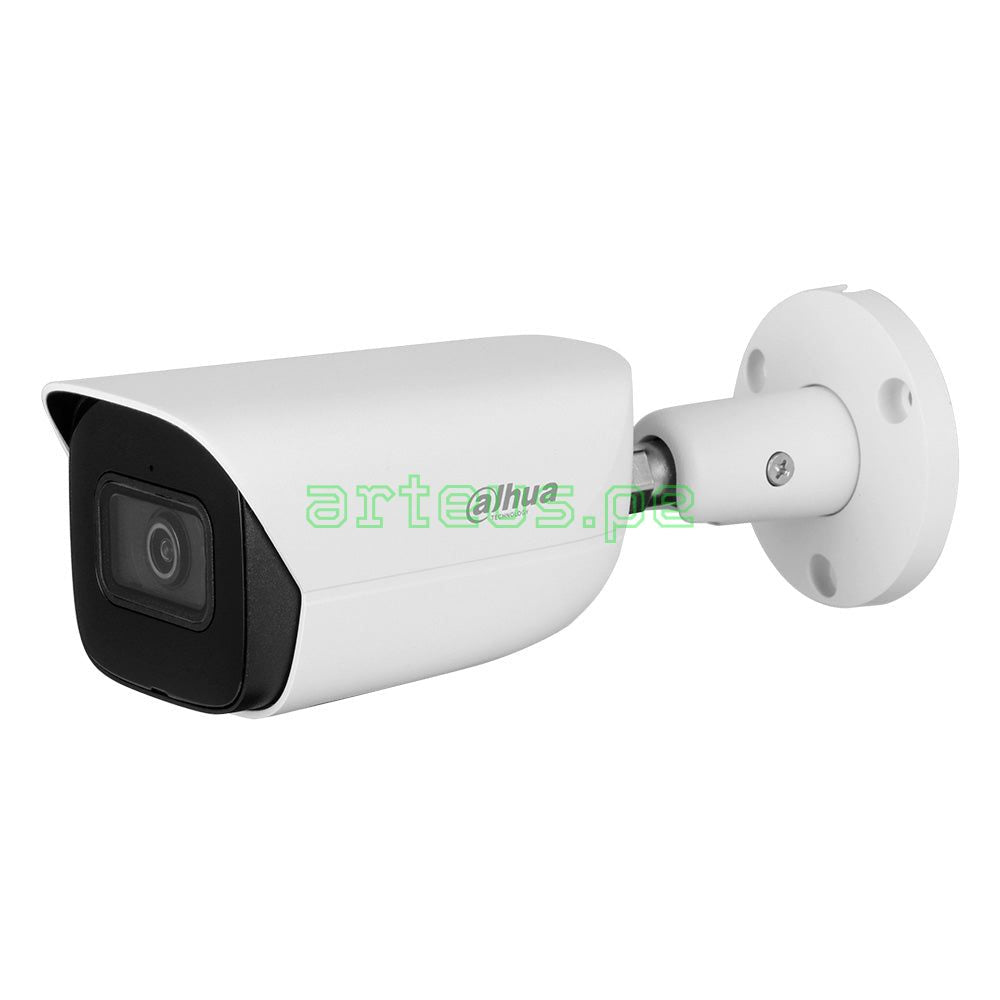 DAHUA IPC-HFW3441E-S-S2 Cámara de Seguridad IP POE, 2K, 4MP, 2.8mm, WDR, IP67. Micrófono. IR 50m. WIZSENSE