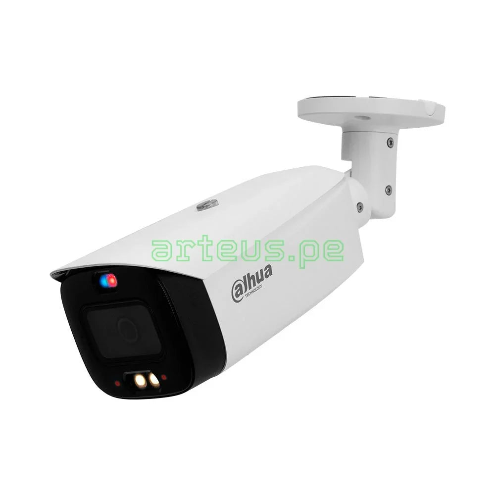 DAHUA DH-IPC-HFW3449T1-AS-PV TIOC Cámara de Seguridad IP POE 2K 4MP 2.8mm WDR, IP67. LED 40m. Micrófono y Parlante. WIZSENSE FULLCOLOR