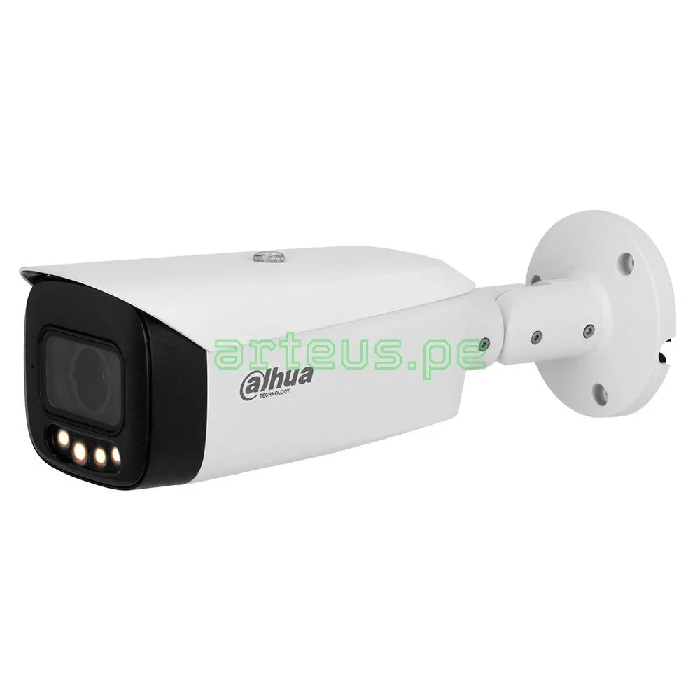 DAHUA IPC-HFW5449T1-ZE-LED ePOE+ Cámara de Seguridad IP 2K 4MP 2.7-12mm WDR IP67 LED 70m WIZMIND FULLCOLOR Conteo de Personas